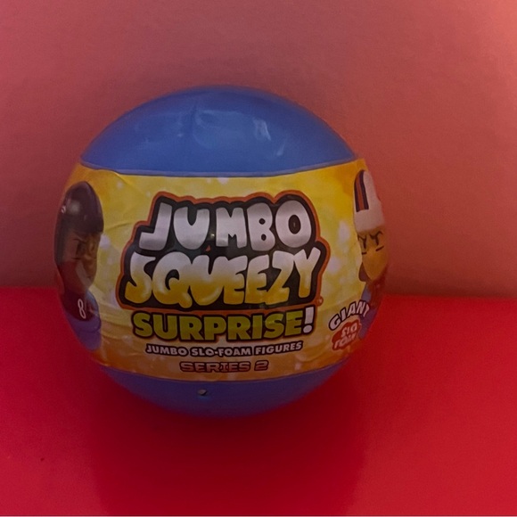 Other - 1 NFL Football Jumbo Squeezy Surprise Jumbo Giant Slow Foam Figure Series 2 NEW